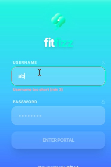 fitfizz – screenshot 1
