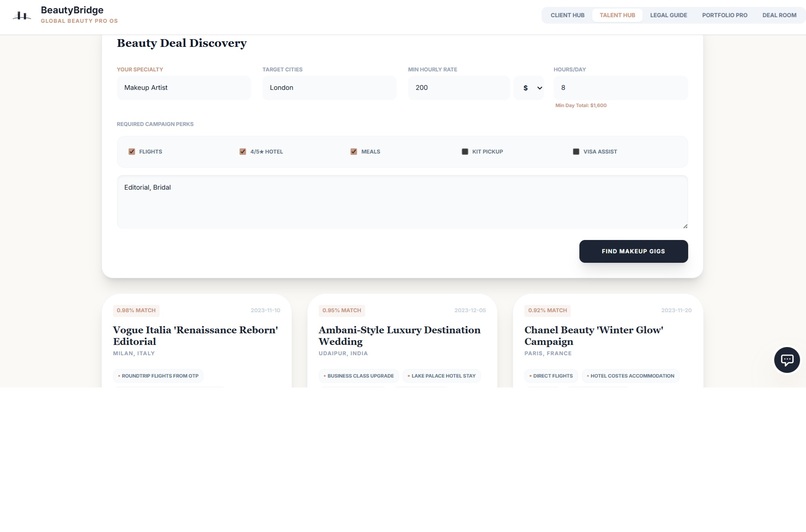 BeautyBridge.pro – screenshot 1