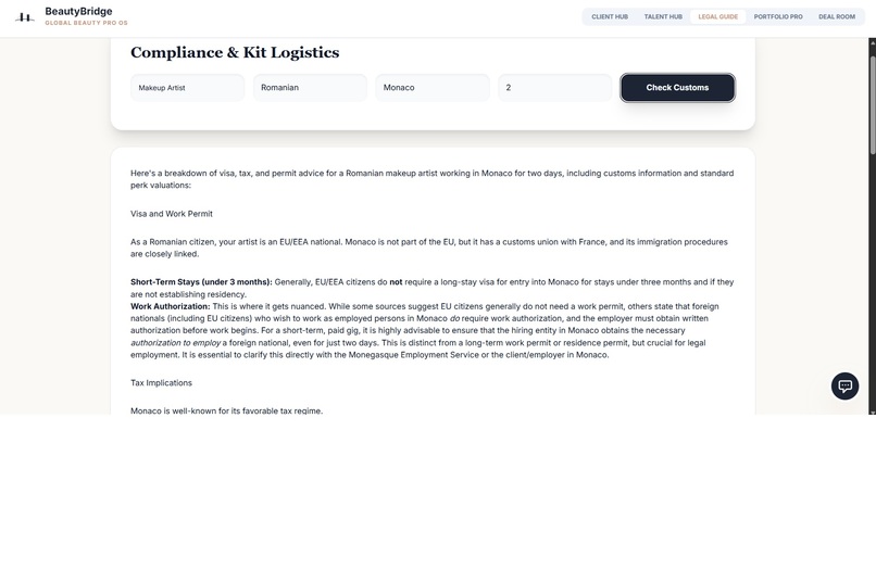 BeautyBridge.pro – screenshot 2