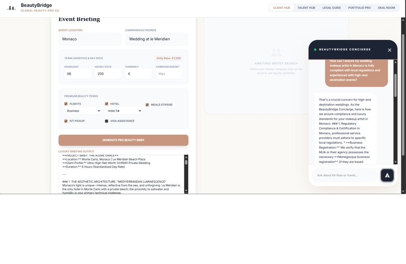 BeautyBridge.pro – screenshot 3