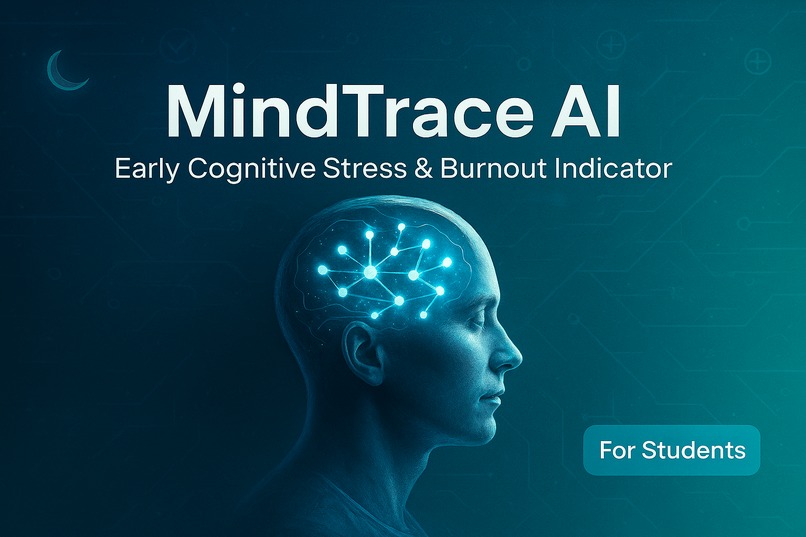 MindTrace AI: Early Cognitive Stress & Burnout Indicator – screenshot 1