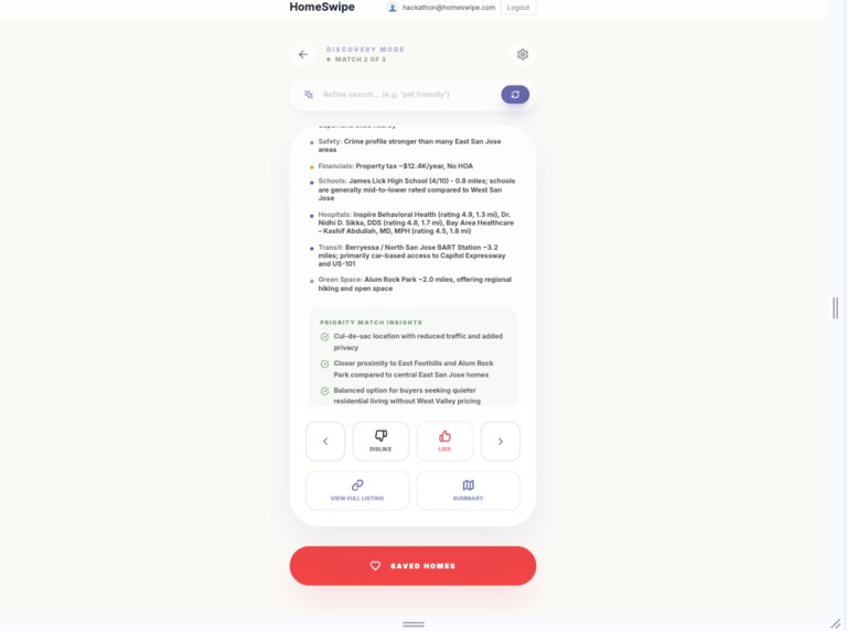 HomeSwipe – screenshot 3