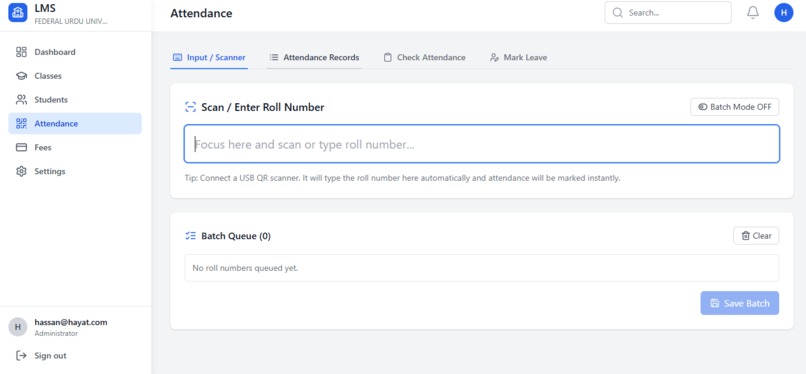 Modern Attendance & School System – screenshot 4
