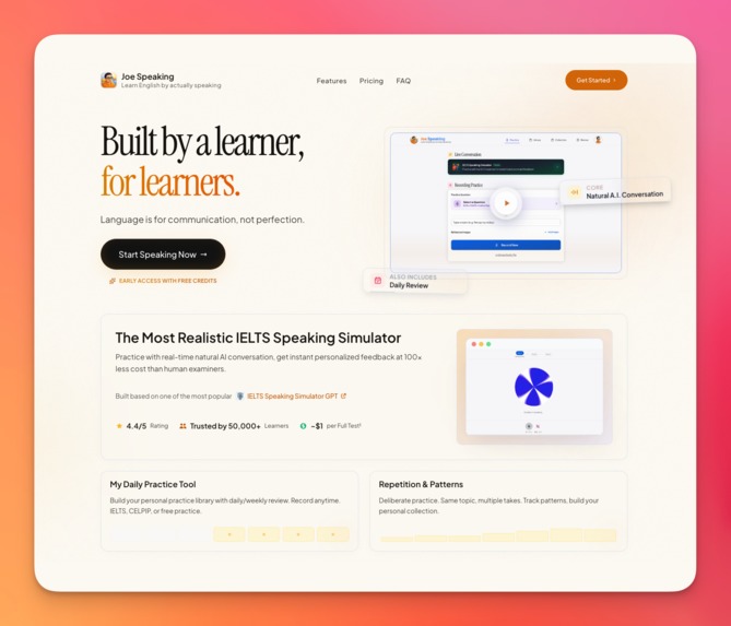 Joe Speaking – screenshot 1