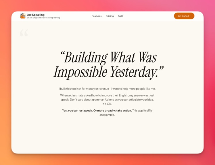 Joe Speaking – screenshot 9