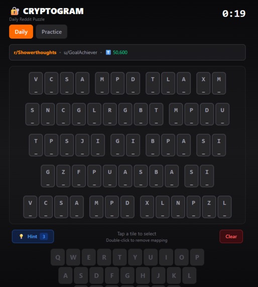 PostCipher – screenshot 1