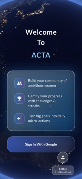 ACTA – screenshot 1