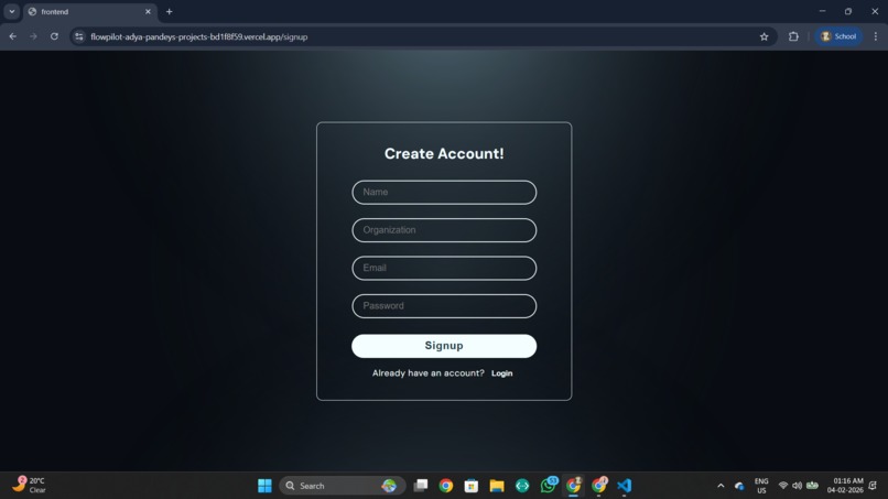 FlowPilot – screenshot 2