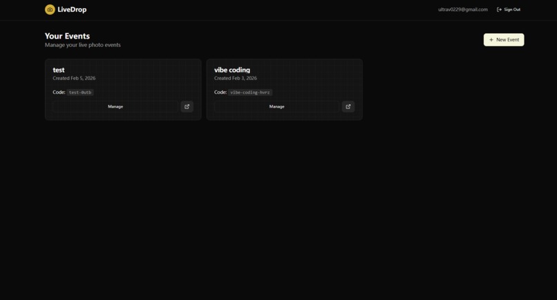 LiveDrop – screenshot 2