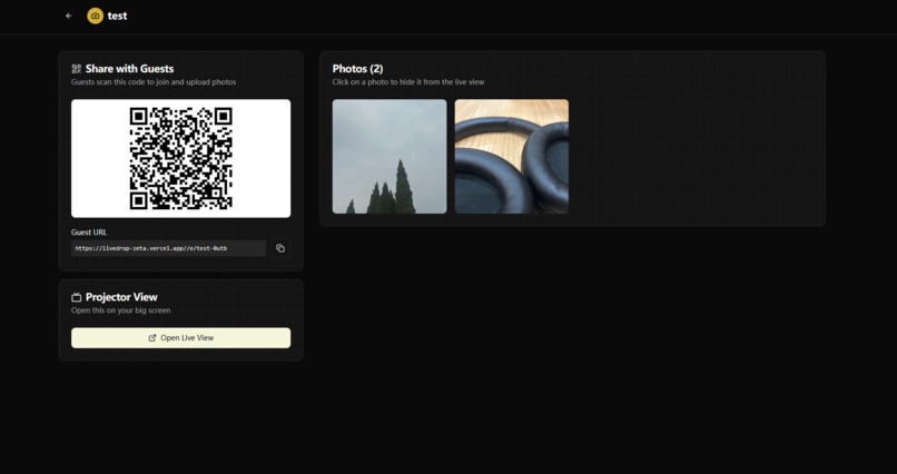 LiveDrop – screenshot 3