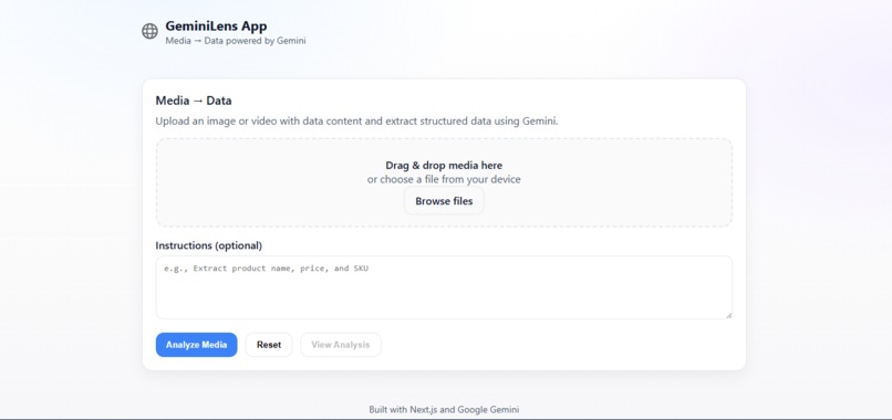 Gemini-lens – screenshot 1