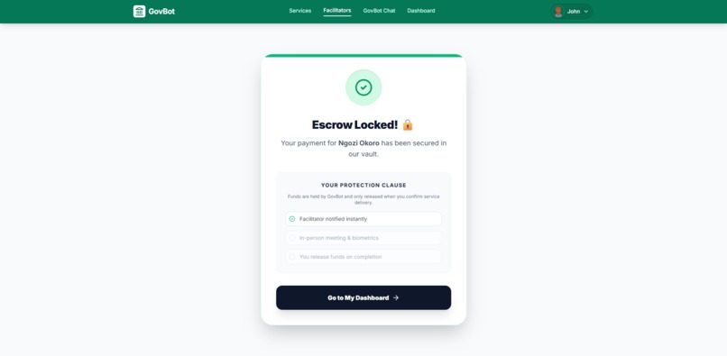 GovBot – screenshot 2