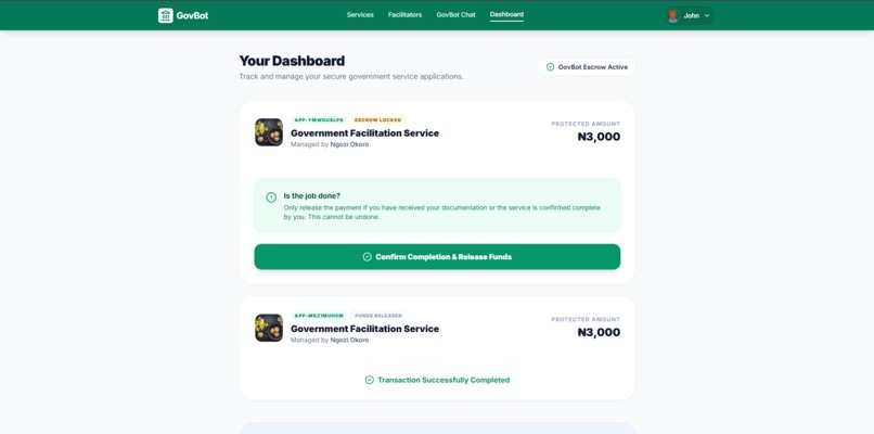 GovBot – screenshot 5