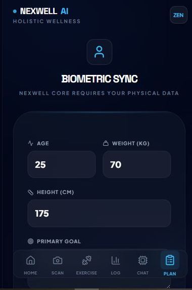 NexWell AI – screenshot 1