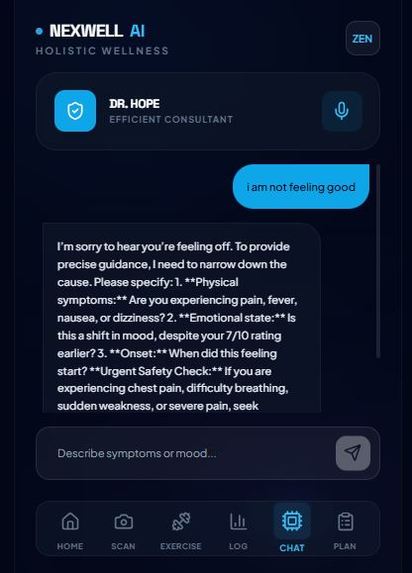 NexWell AI – screenshot 4