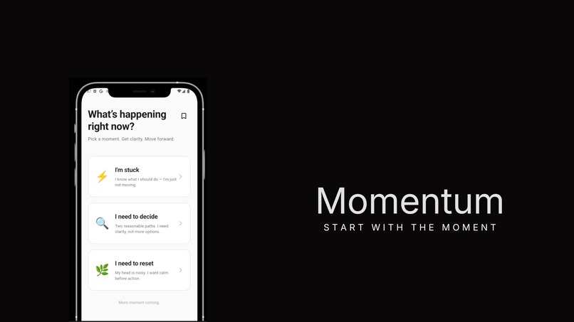 Momentum: Clarity to Action – screenshot 1