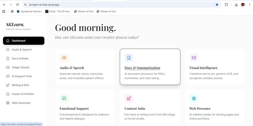 SK AI-HUB – screenshot 1
