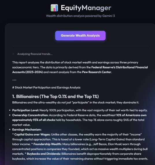 Equity Manager – screenshot 2