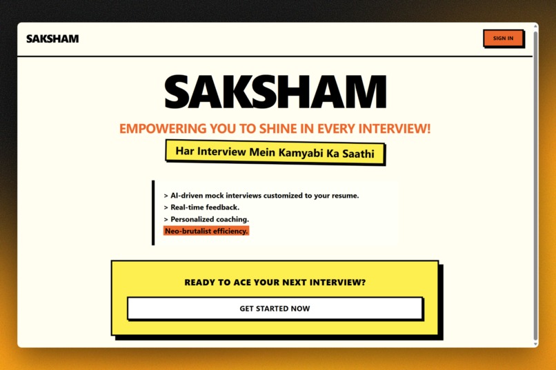Saksham – screenshot 1