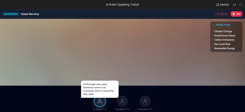 SpeaknSpark: AI Public Speaking and Communication Trainer – screenshot 3
