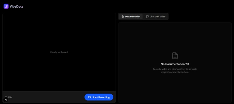 VibeDocs – screenshot 1