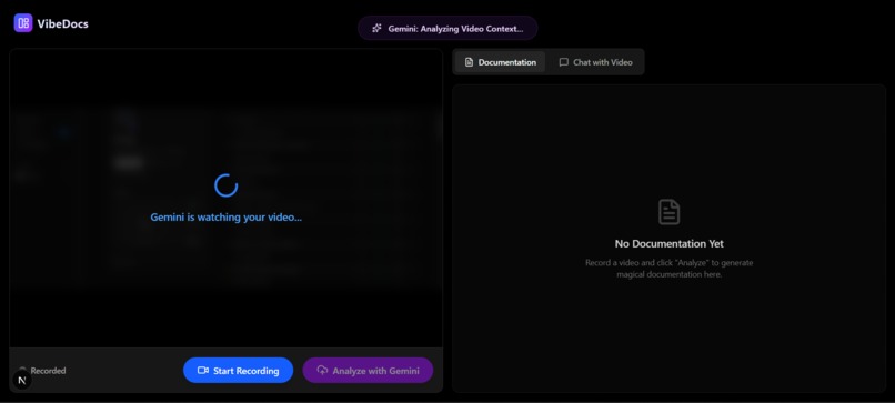 VibeDocs – screenshot 2