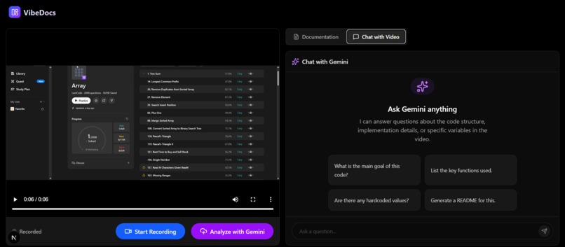 VibeDocs – screenshot 3
