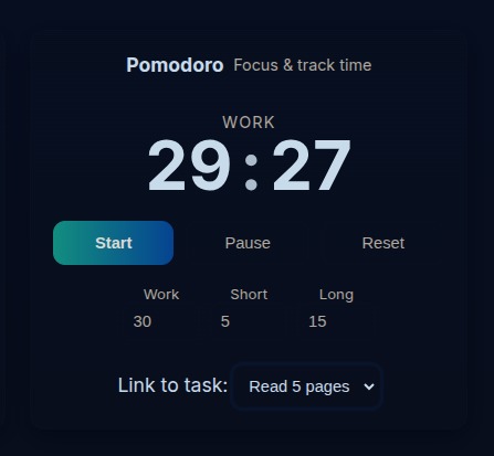StudyFlow – screenshot 1