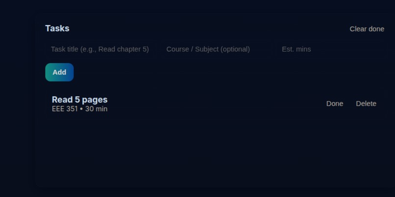 StudyFlow – screenshot 3