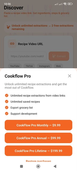 CookFlow – screenshot 1