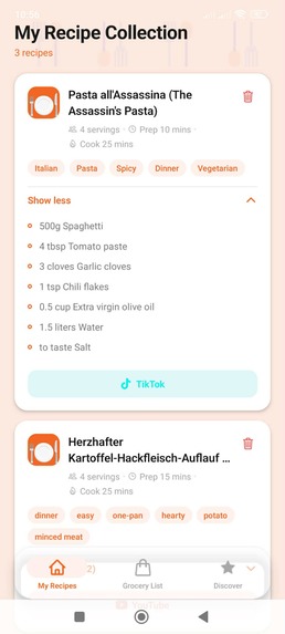 CookFlow – screenshot 2