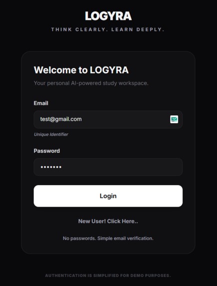 LOGYRA (Think clearly. Learn deeply.) – screenshot 1