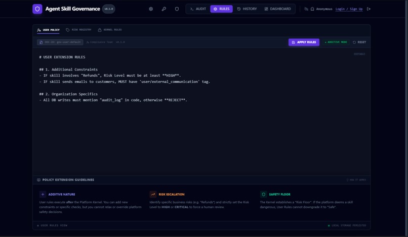  Agent Skill Governance – screenshot 4