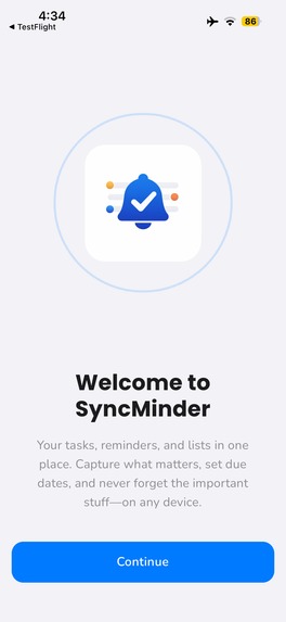 SyncMinder – screenshot 1