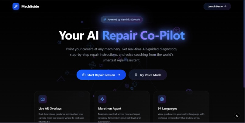MechGuide – screenshot 1