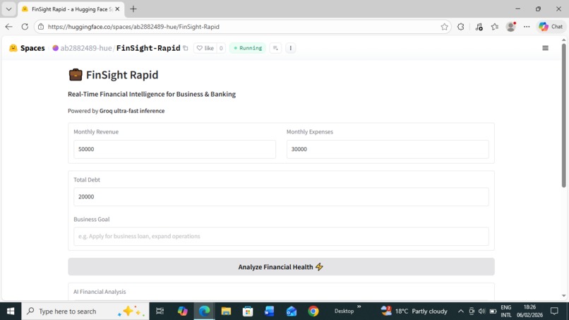 FinSight Rapid – screenshot 1