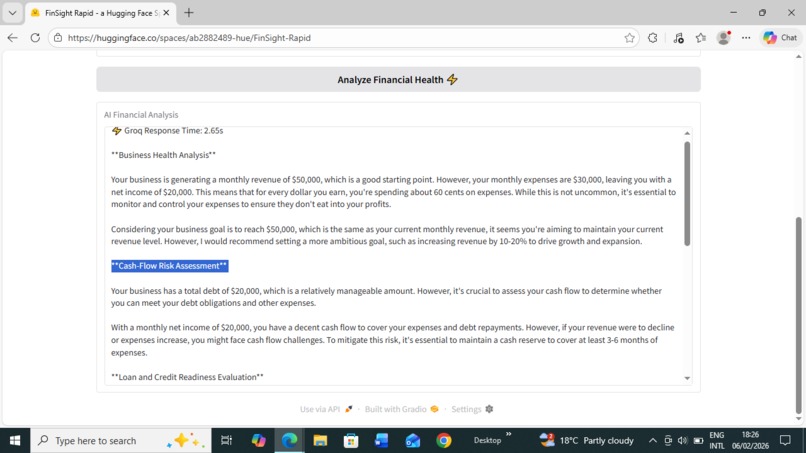 FinSight Rapid – screenshot 2