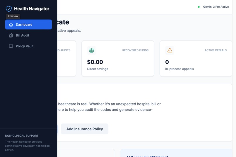 The Health Navigator – screenshot 3