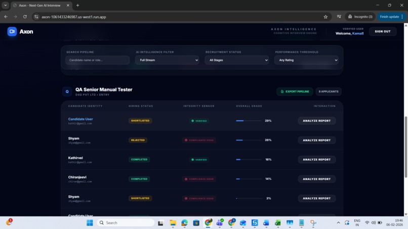 Axon Intelligence – screenshot 3