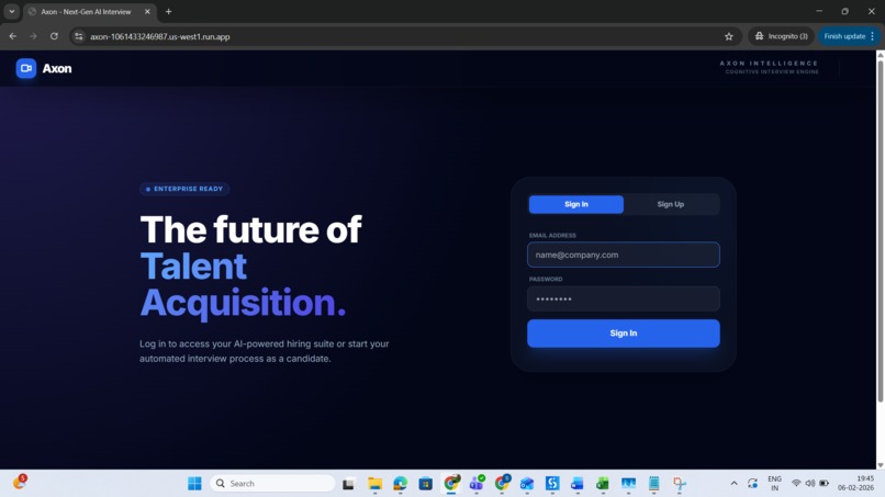 Axon Intelligence – screenshot 2