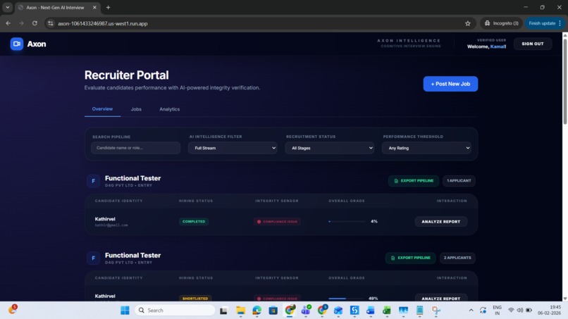 Axon Intelligence – screenshot 4