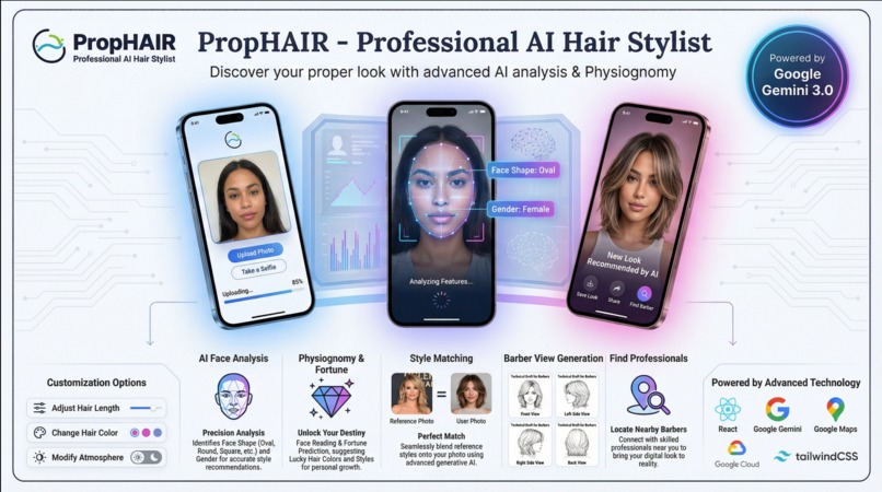 PropHAIR - Professional AI Hair Stylist – screenshot 1