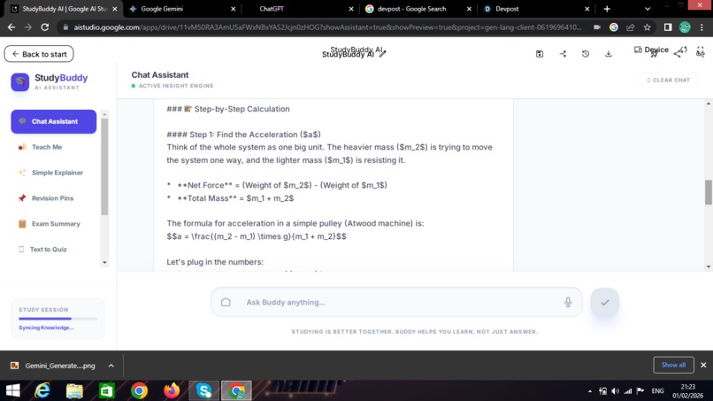 StudyBuddyAI – screenshot 4