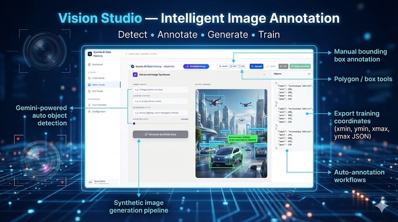 Vyonix Studio: The Multimodal AI Data Factory – screenshot 3