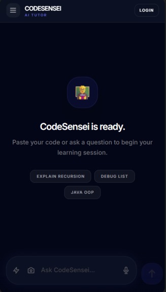 CodeSensei AI Tutor – screenshot 2