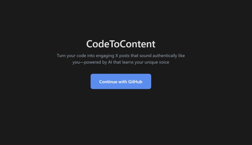CodeToContent – screenshot 4