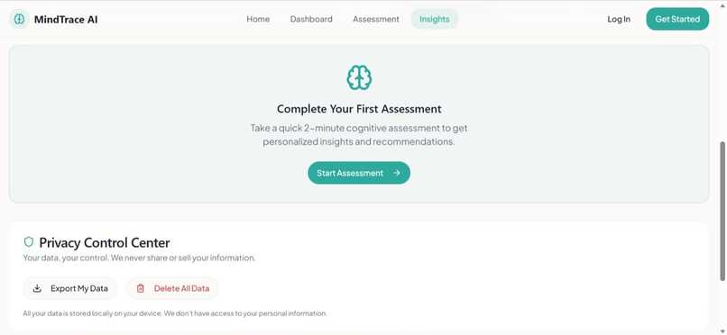 MindTrace AI: Early Cognitive Stress & Burnout Indicator – screenshot 13