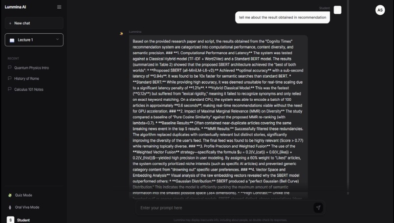 Lummina AI – screenshot 5