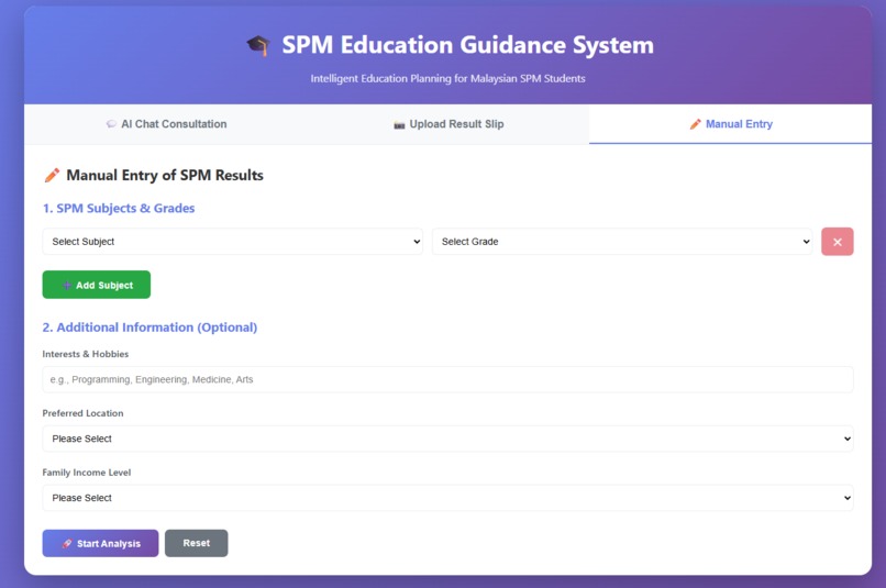 SPM Education Guidance System – screenshot 4