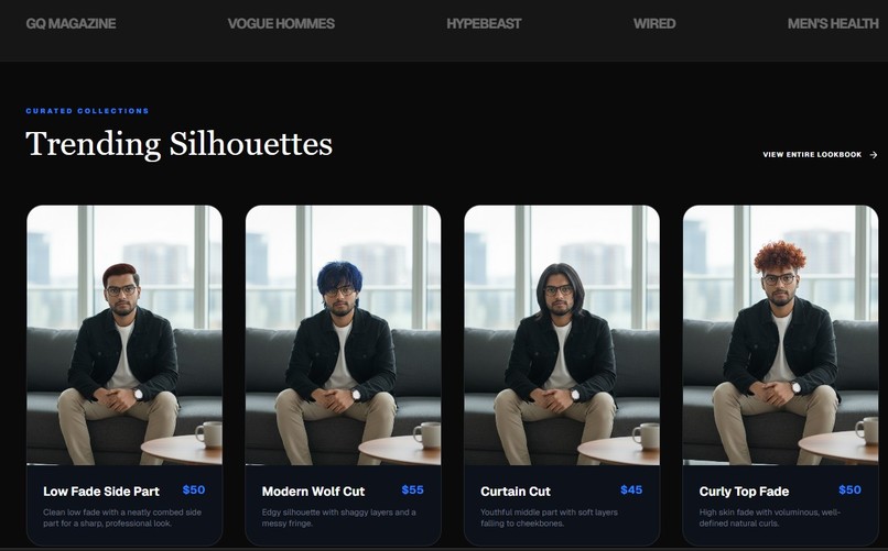 StyleMatch – AI Haircut Preview & Smart Barber Booking – screenshot 2